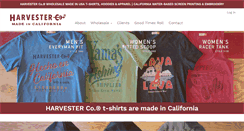 Desktop Screenshot of harvesterco.com